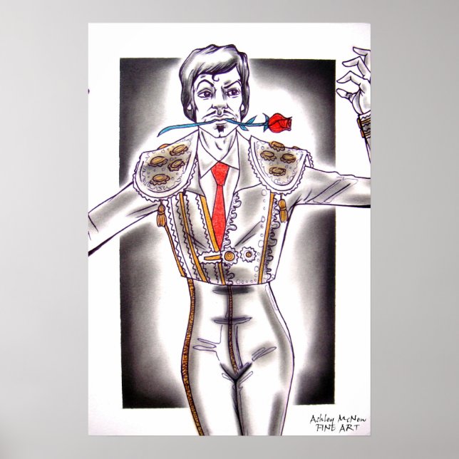 Spanish Dancer Poster (Vorne)