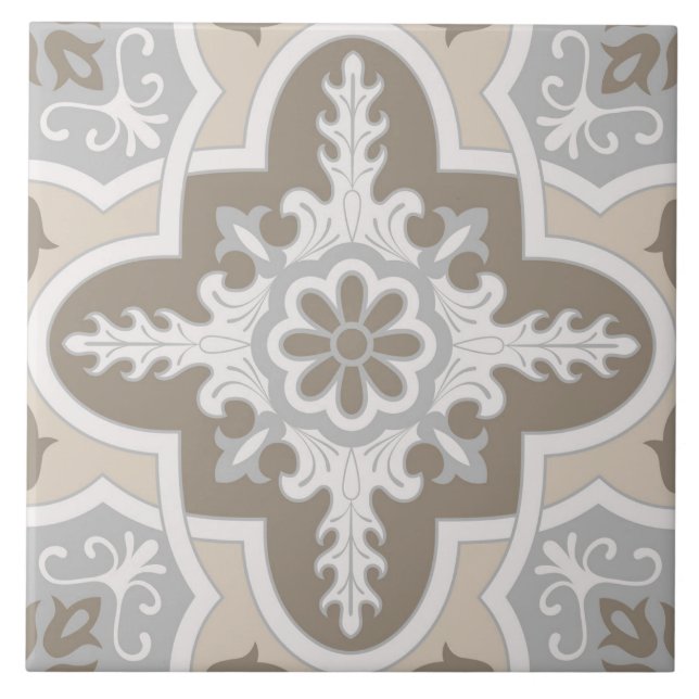 Spanish Portuguese Boho  Fliese (Vorderseite)