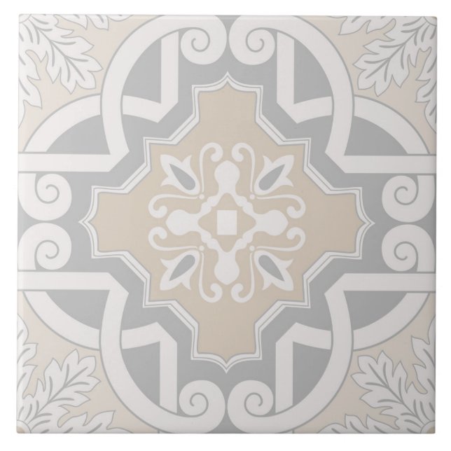 Spanish Portuguese Boho  Fliese (Vorderseite)