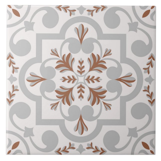 Spanish Portuguese Boho  Fliese (Vorderseite)