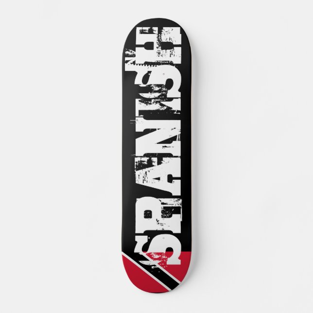 SPANISH Skateboard (Vorderseite)