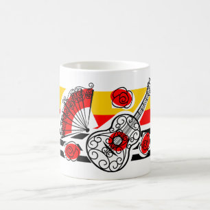 Spanish Souvenirs Classic Stripe Tasse