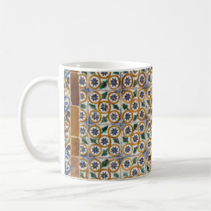 Spanish Tiles #2 #travel #pattern #wall #art Kaffeetasse