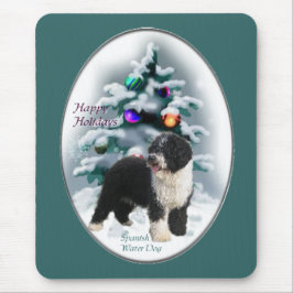 Spanish Water Dog Weihnachtsgeschenke Mousepad