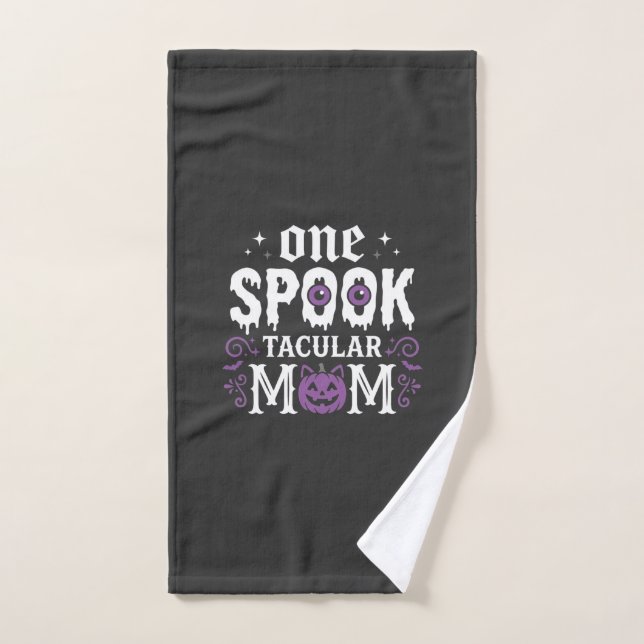 Spannendes Halloween-Design für Mütter_1 Handtuch (Handtuch)