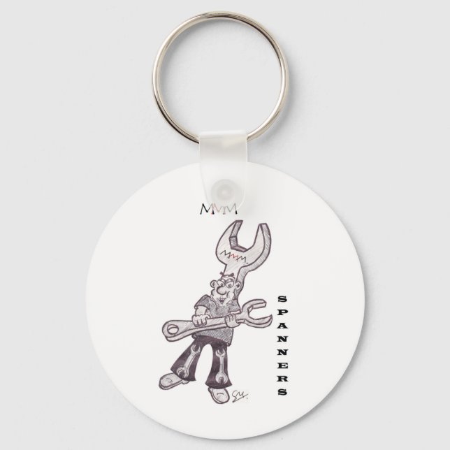 Spanners Schlüsselanhänger (Vorderseite)