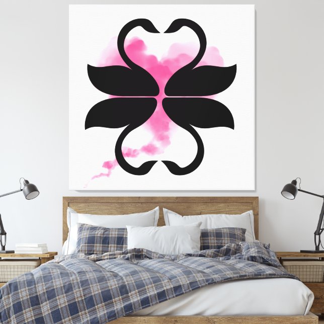 Spannleinwand Leinwanddruck (Insitu (Schlafzimmer))