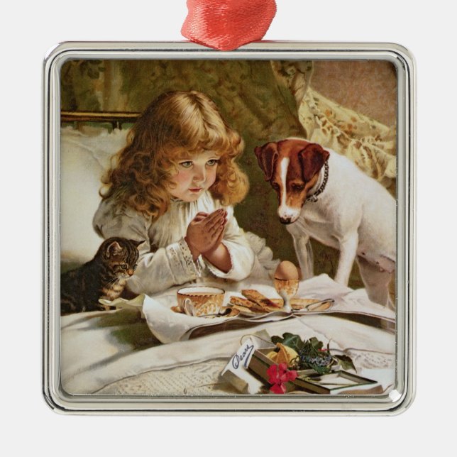 Spannung, Plakat Silbernes Ornament (Vorne)