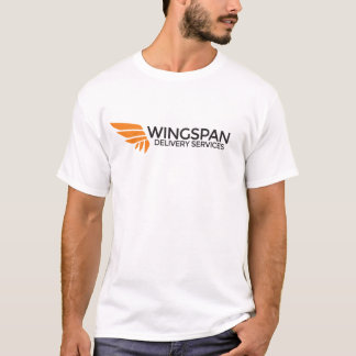 SPANNWEITE Zustelldienst-Logo-T - Shirt