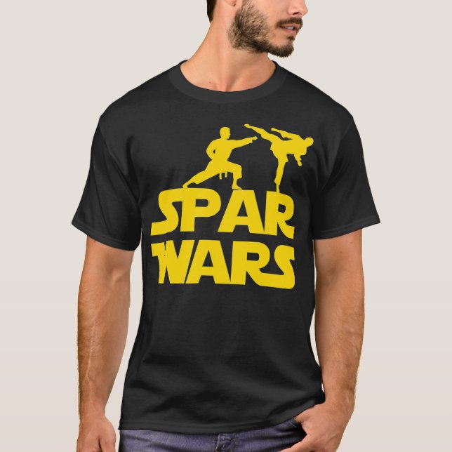 Spar Wars  for Karate Taekwondo MMA Martial Arts T-Shirt (Vorderseite)