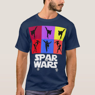 Spar Wars Kick Boxing Taekwondo MIXED MARTIAL ARTS T-Shirt