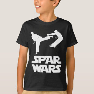 Spar Wars Lustiger Spruch Taekwondo Mma Fighter Ka T-Shirt