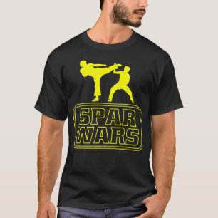 Spar Wars Martial Arts Cooles Taekwondo T-Shirt