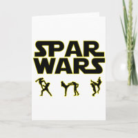 Spar Wars Taekwondo Mma Karate T-Shirt 