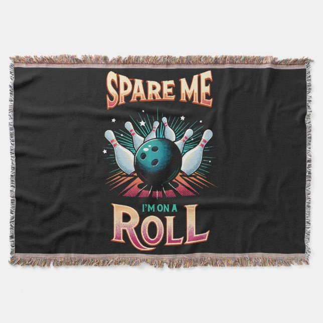 Spare me on a Roll - Bowling Decke (Vorderseite)