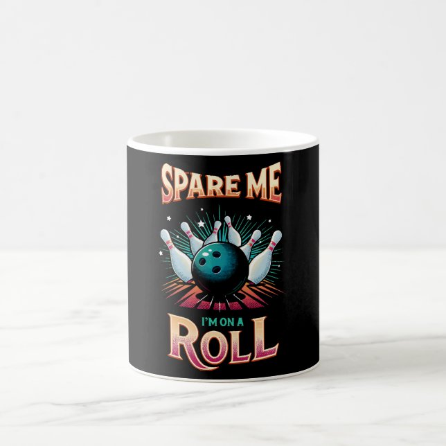 Spare me on a Roll - Bowling Kaffeetasse (Mittel)