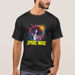 Spare Wars équipe de bowling de jumelage TS TShirt