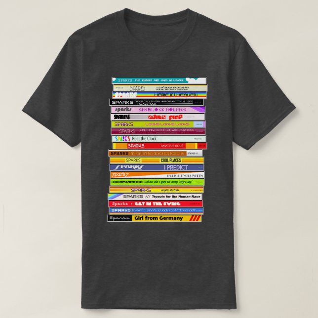 Sparen Sie die Single, um den CD-Stack zurückzudre T-Shirt (Design vorne)