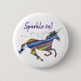 Sparen Sie!Einhorn Button