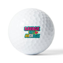 SPAREN SIE NICHT DURCHSCHNITTLICHE GOLFBALLEN
