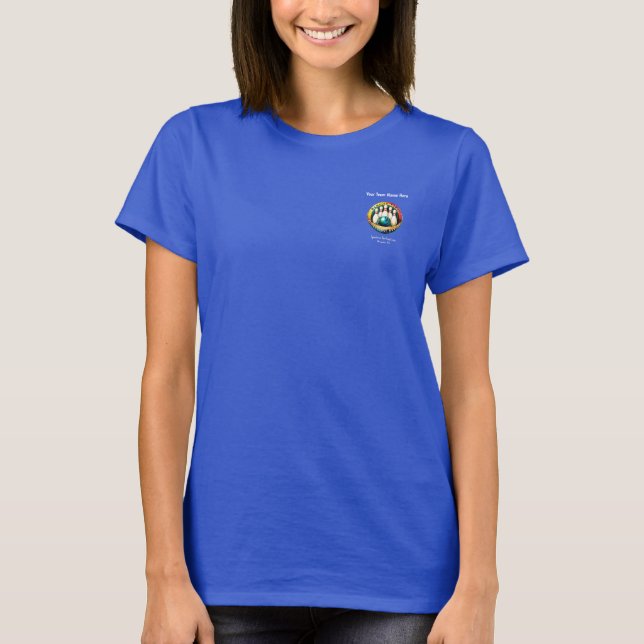 SPARETIMES - Anpassbarer T - Shirt für Frauen (Vorderseite)