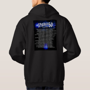 Sparge 50 Logo-Rückseite Hoodie