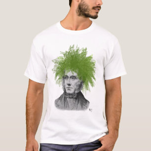 Spargel-Farn-Kopf-Pflanzen-Kopf T-Shirt