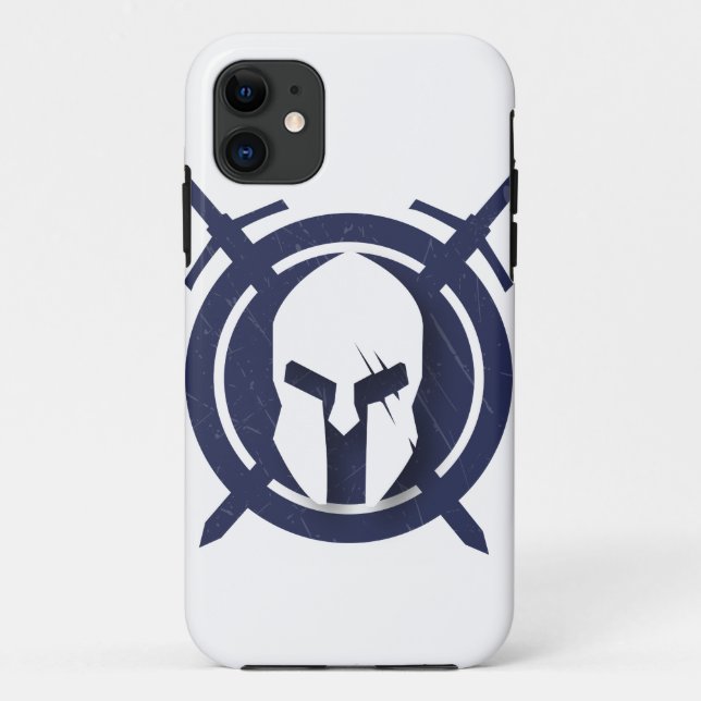 Spargelblau Case-Mate iPhone Hülle (Rückseite)