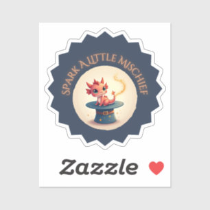 Spark a Little Mischief - Sticker Dragon Magique