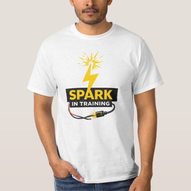 Spark In Training Electrician Shirt (Vorderseite)