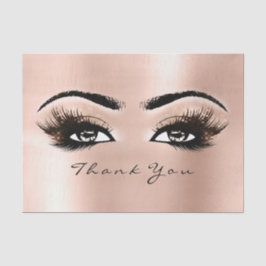 Spark Rose Gold Blush Lashes Seidenpapier