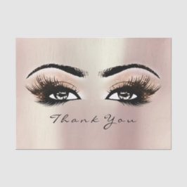 Spark Rose Gold Blush Lashes Seidenpapier