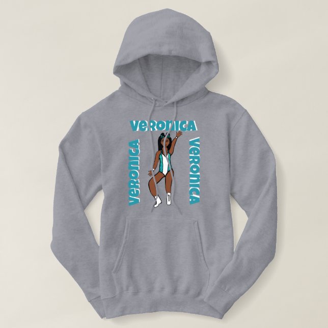 Spark U Hoodie Aqua #1 (Design vorne)