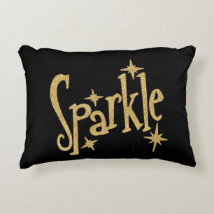 Sparkasse in Gold Black Dekokissen