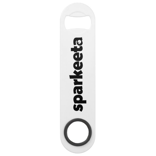 Sparkeeta Steel Flaschenöffner (Vorderseite)