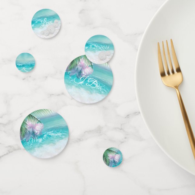 SPARKLASSE OZEANWASSER | Tabelle Confetti Konfetti (Gruppe)