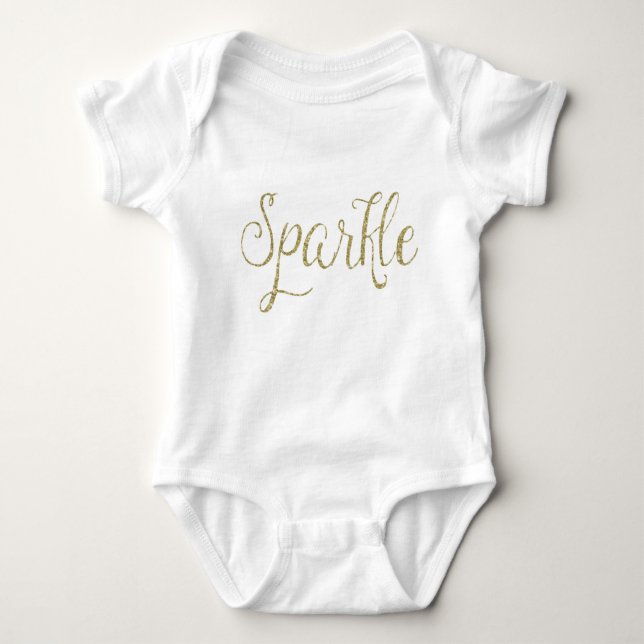 Sparkle Baby Strampler (Vorderseite)