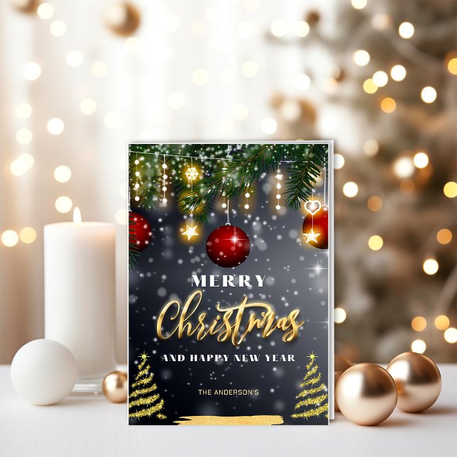 Sparkle Christmas Karte (Von Creator hochgeladen)