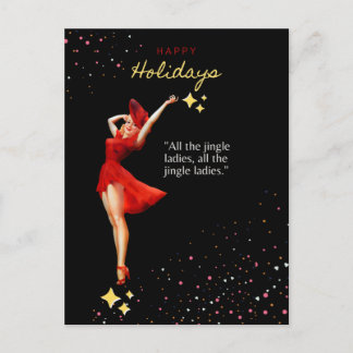 Sparkle Christmas Postkarte