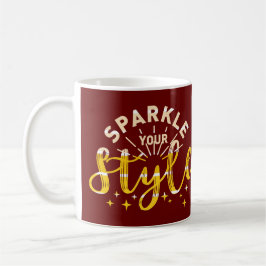 SPARKLE DEINEN STIL KAFFEETASSE