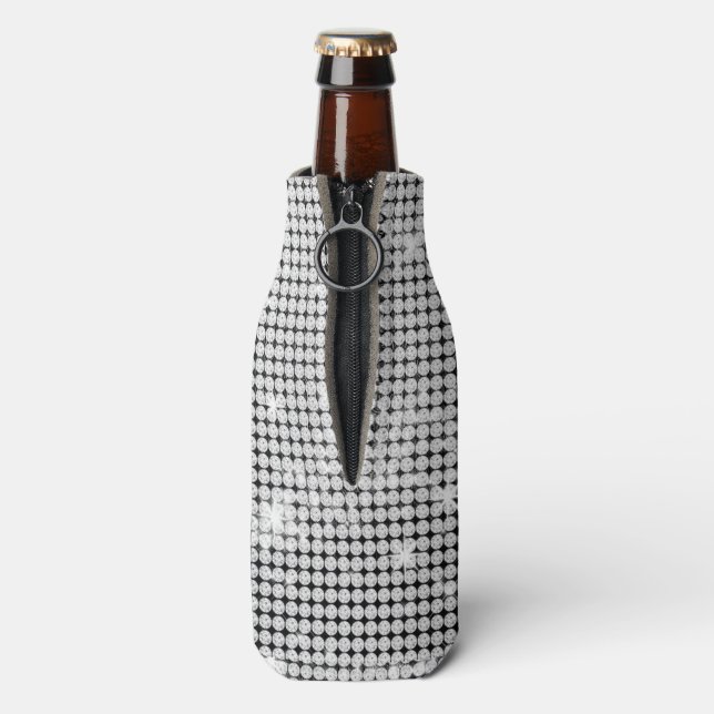 Sparkle Diamonds Flaschenkühler (Flasche Rückseite)