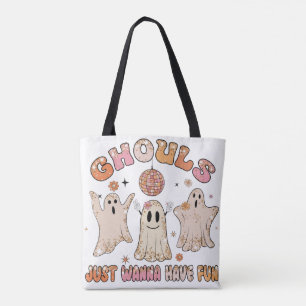Sparkle Funny Ghouls Sac fourre-tout d'Halloween