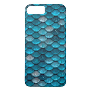 Sparkle Glitzer Blue Aquamarin Aqua Meerjungfrauen Case-Mate iPhone Hülle