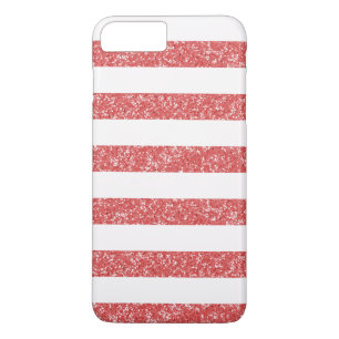 Sparkle Glitzer Look Stripes iPhone 7 Plus BT Fall Case-Mate iPhone Hülle
