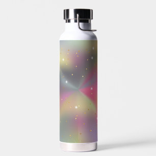 Sparkle Glitzer rosa Galaxie farbig Trinkflasche
