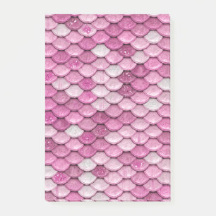 Sparkle Glitzer Rosa Lila Meerjungenskala Post-it Klebezettel