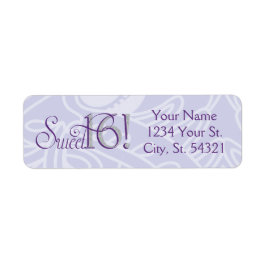 Sparkle-, Glitzer- und Lila Adressmarken