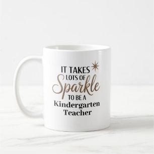 Sparkle Kindergarten Lehrer Kaffeetasse