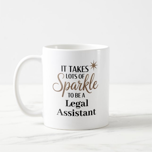 Sparkle Legal Assistant Kaffeetasse (Links)