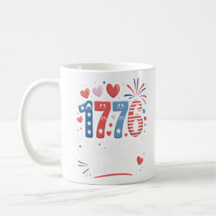 Sparkle like It's 1776 4. Juli Feuerwerk Kaffeetasse